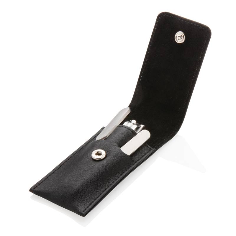 Manikúra sada 3ks Swiss Peak, černá Manikúra sada 3ks Swiss Peak, černá